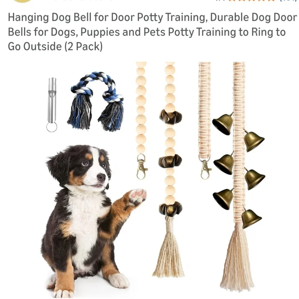 Dog Pottt Training - Boho Macrame Wall Hanging Set